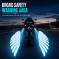 Motorcycle LED Angel Wings Ground Projection Lights
