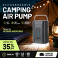 🏕️ Rechargeable Camping Air Pump – LED Light, Fast Inflation, Compact – Cash on Delivery 🔋