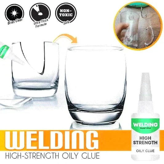✨BUY 1 GET 1 FREE✨Welding High-strength Oily Glue（Gift Free Dropper）