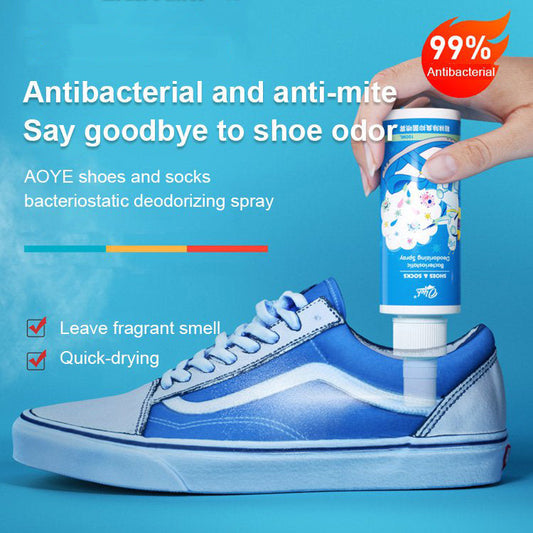(🔥SAVE 59% OFF) —Shoes And Socks Bacteriostatic Deodorizing Spray