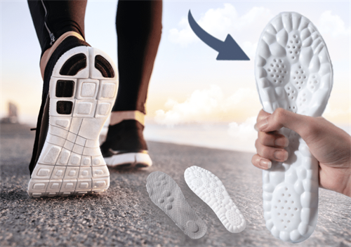 🔥 insoles with 4d cloud technology 💯