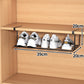 🔥Hot Sale🔥Stainless Steel Multifunctional Clip-on Shoe Rack for More Space for Shoe Cabinet