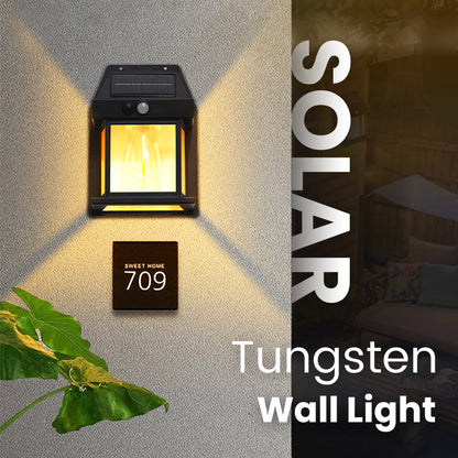 🎁New Year Limited Discount⏳ Motion Sensor Solar Tungsten Wall Light