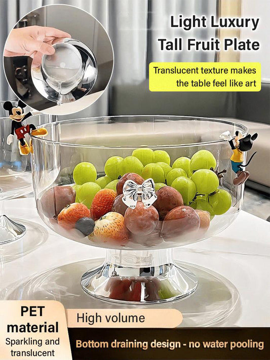 🔥New Year Sale🔥Light Luxury Tall Fruit Plate