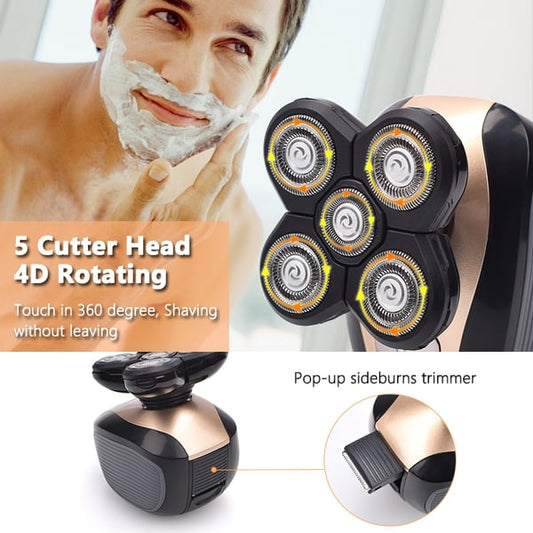 (🎄New Year Sale- 49% OFF💝) 5 In 1 Multifunctional 4D Electric Shaver