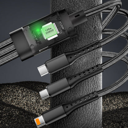 🔥100W 3-in-1 Fast Charging Cable🔥