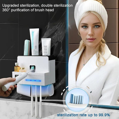 Smart Sterilization Multifunctional Toothbrush Holder✨