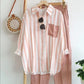 🔥Off-season Shopping Hot sale —Women’s Colorful Striped Loose 2 - Piece Suit🥰