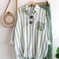 🔥Off-season Shopping Hot sale —Women’s Colorful Striped Loose 2 - Piece Suit🥰