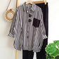 🔥Off-season Shopping Hot sale —Women’s Colorful Striped Loose 2 - Piece Suit🥰