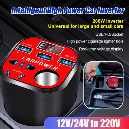 Intelligent High Power Car Inverter