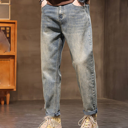 Men’s Vintage Casual Jeans😍